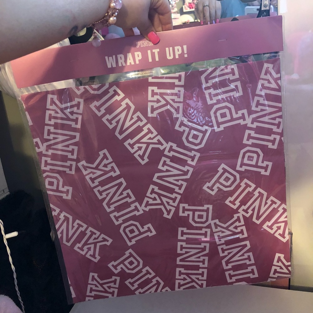 RARE wrapping paper from PINK POP UP SNOWED INN